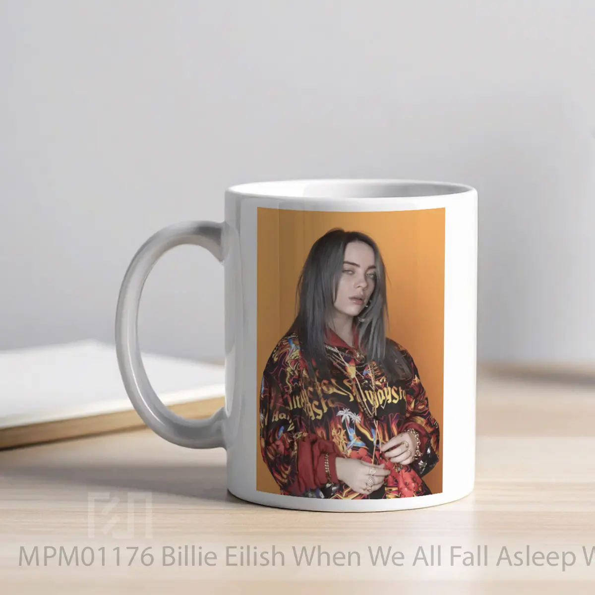 Mug Billie Eilish When We All Fall Asleep Where Do We Go 2019 Tour MPM01176 - All-side / Desain