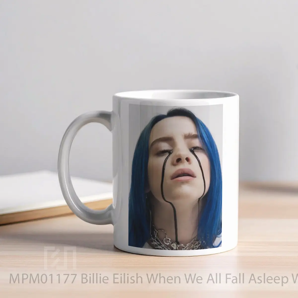 Mug Billie Eilish When We All Fall Asleep Where Do We Go MPM01177 - All-side / Desain