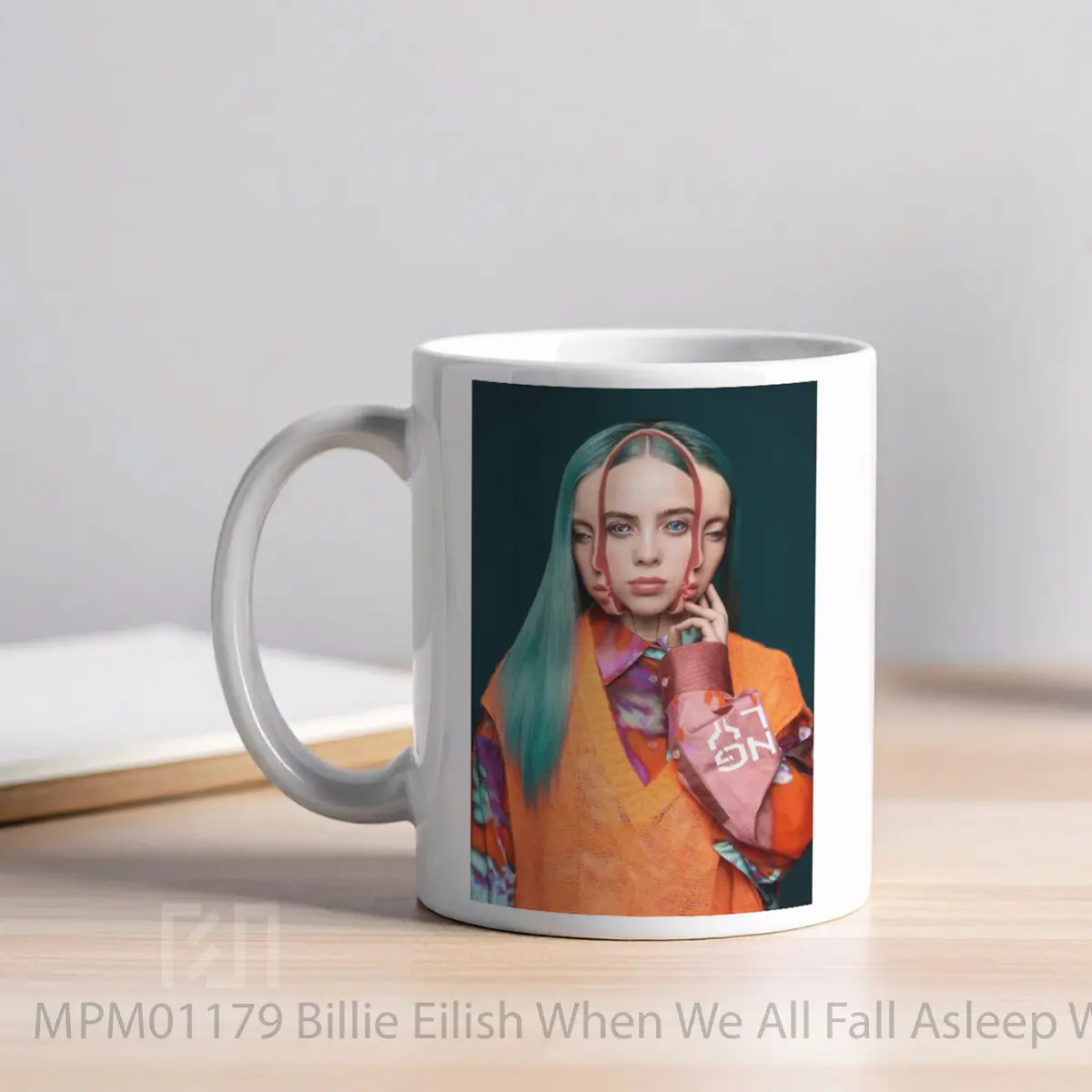 Mug Billie Eilish When We All Fall Asleep World Tour 2019 MPM01179 - All-side / Desain