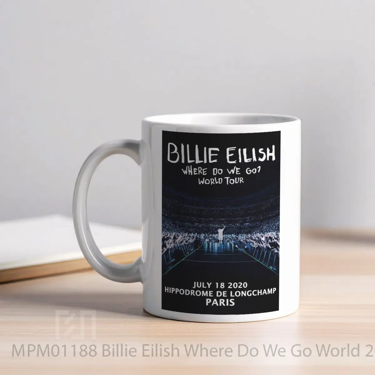 Mug Billie Eilish Where Do We Go World 2020 Tour 1 MPM01188 - All-side / Desain