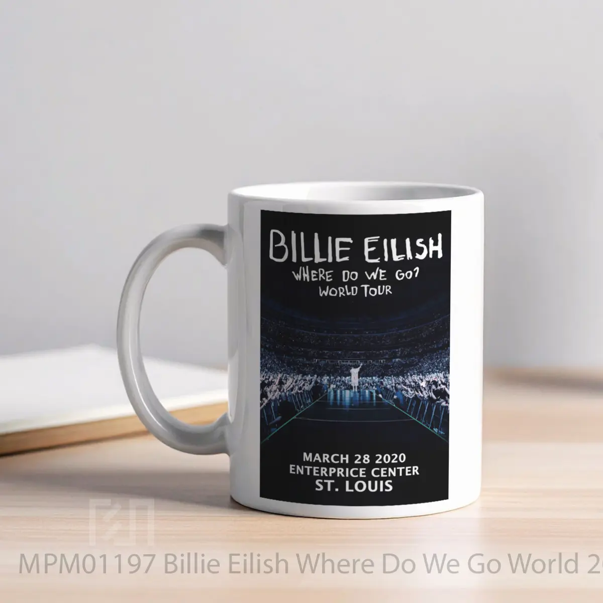Mug Billie Eilish Where Do We Go World 2020 Tour 18 MPM01197 - All-side / Desain