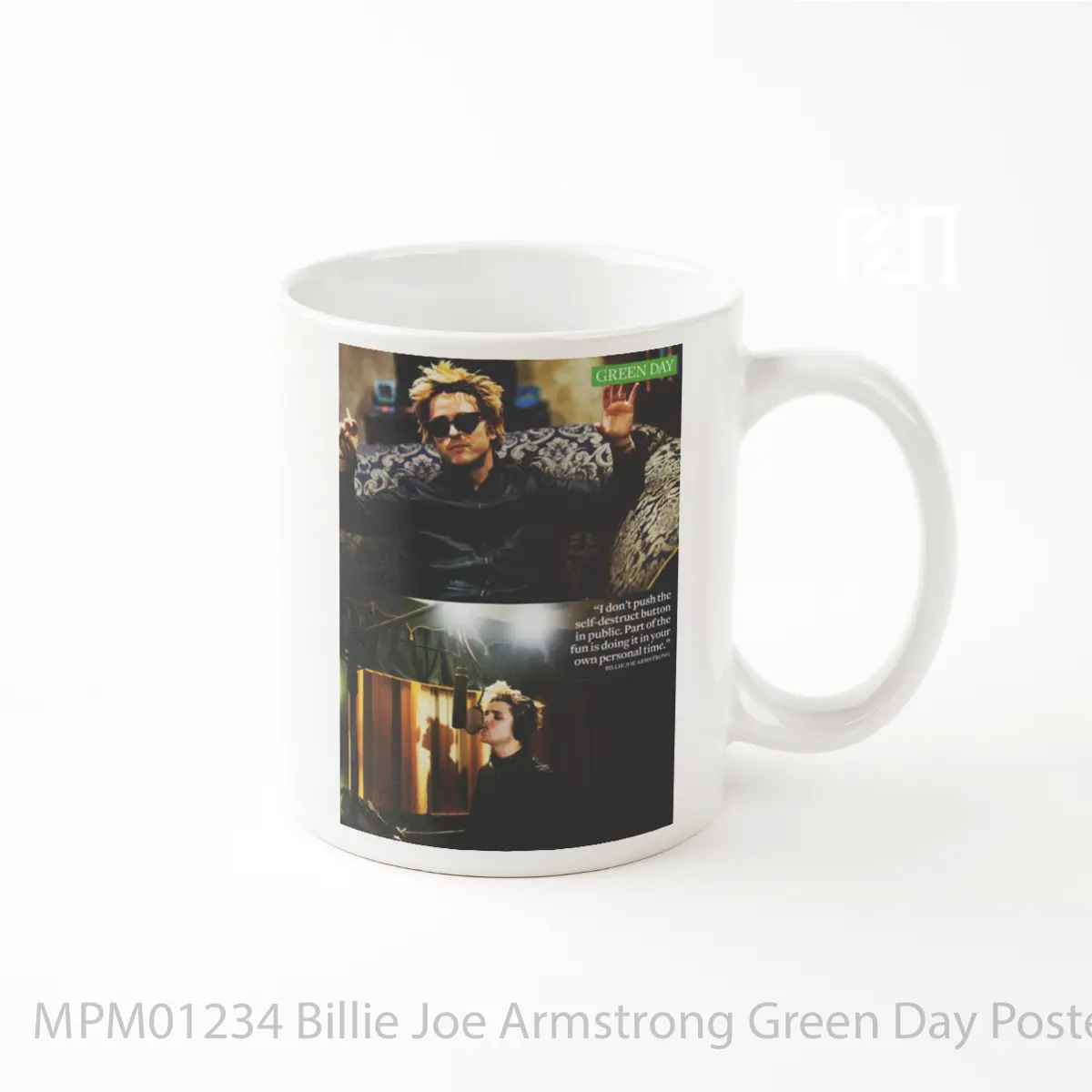 Mug Billie Joe Armstrong Green Day MPM01234