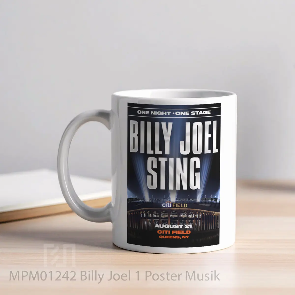 Mug Billy Joel 1 MPM01242 - All-side / Desain