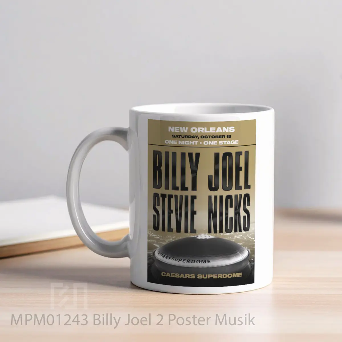 Mug Billy Joel 2 MPM01243 - All-side / Desain