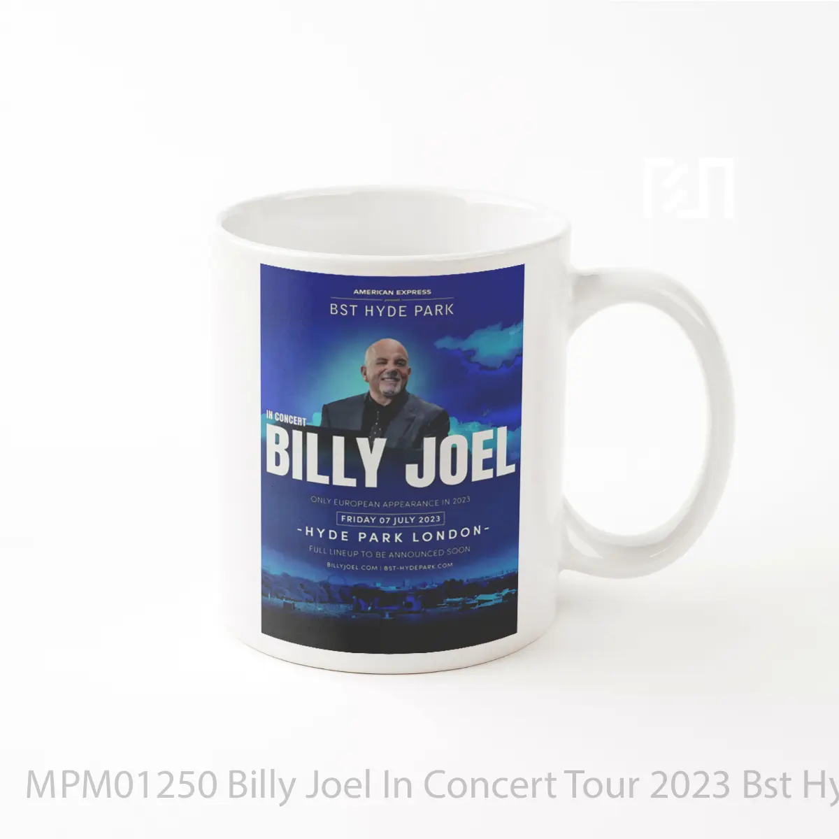 Mug Billy Joel In Concert Tour 2023 Bst Hyde Park London MPM01250