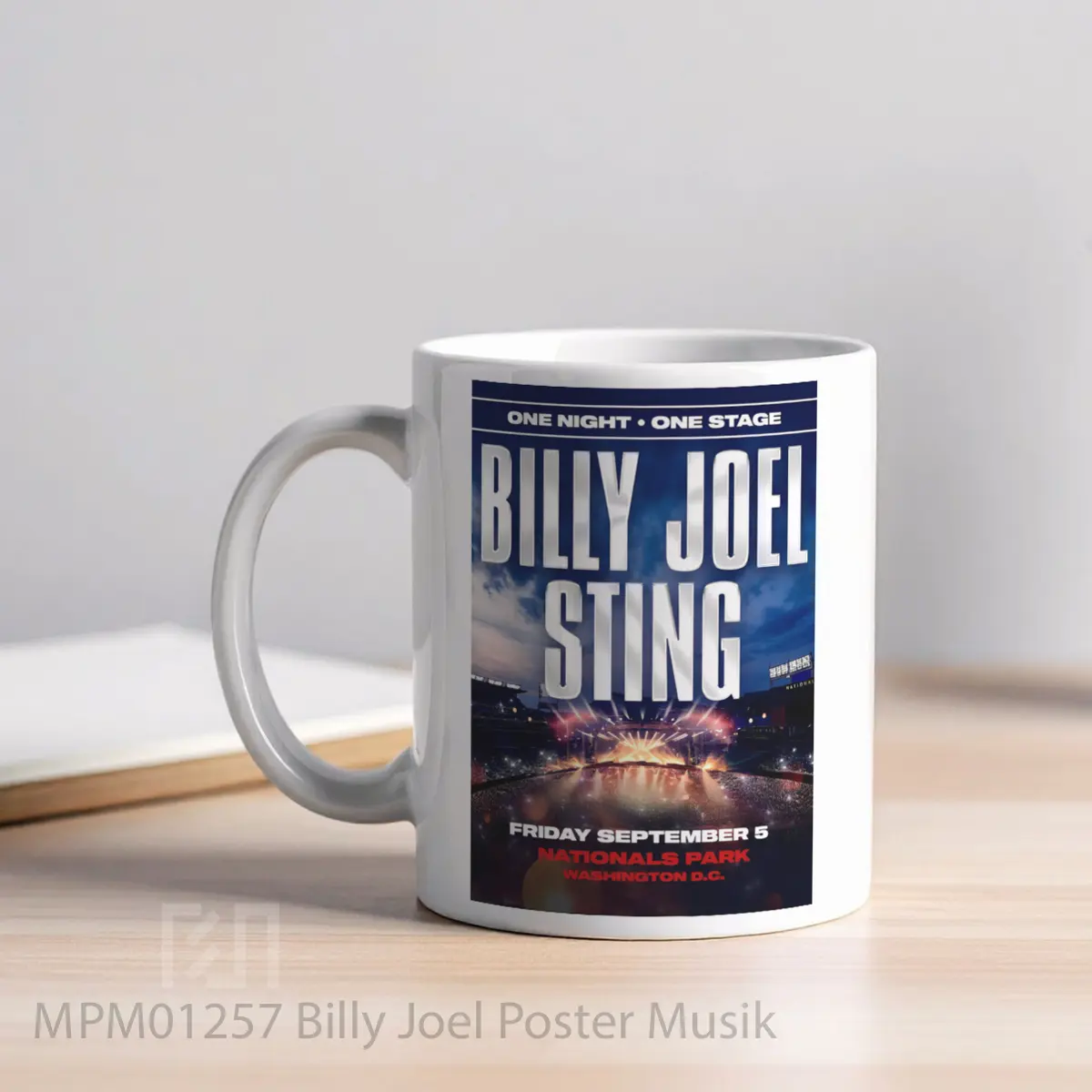 Mug Billy Joel MPM01257 - All-side / Desain