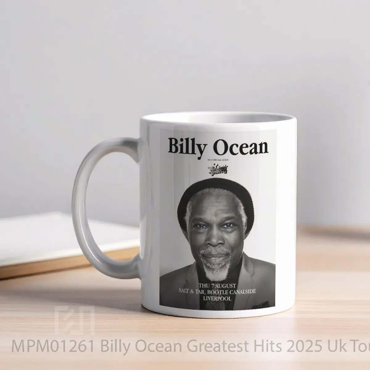 Mug Billy Ocean Greatest Hits 2025 Uk Tour MPM01261 - All-side / Desain
