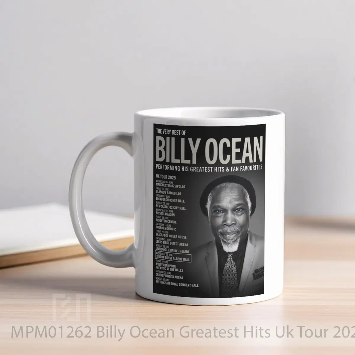 Mug Billy Ocean Greatest Hits Uk Tour 2025 MPM01262 - All-side / Desain