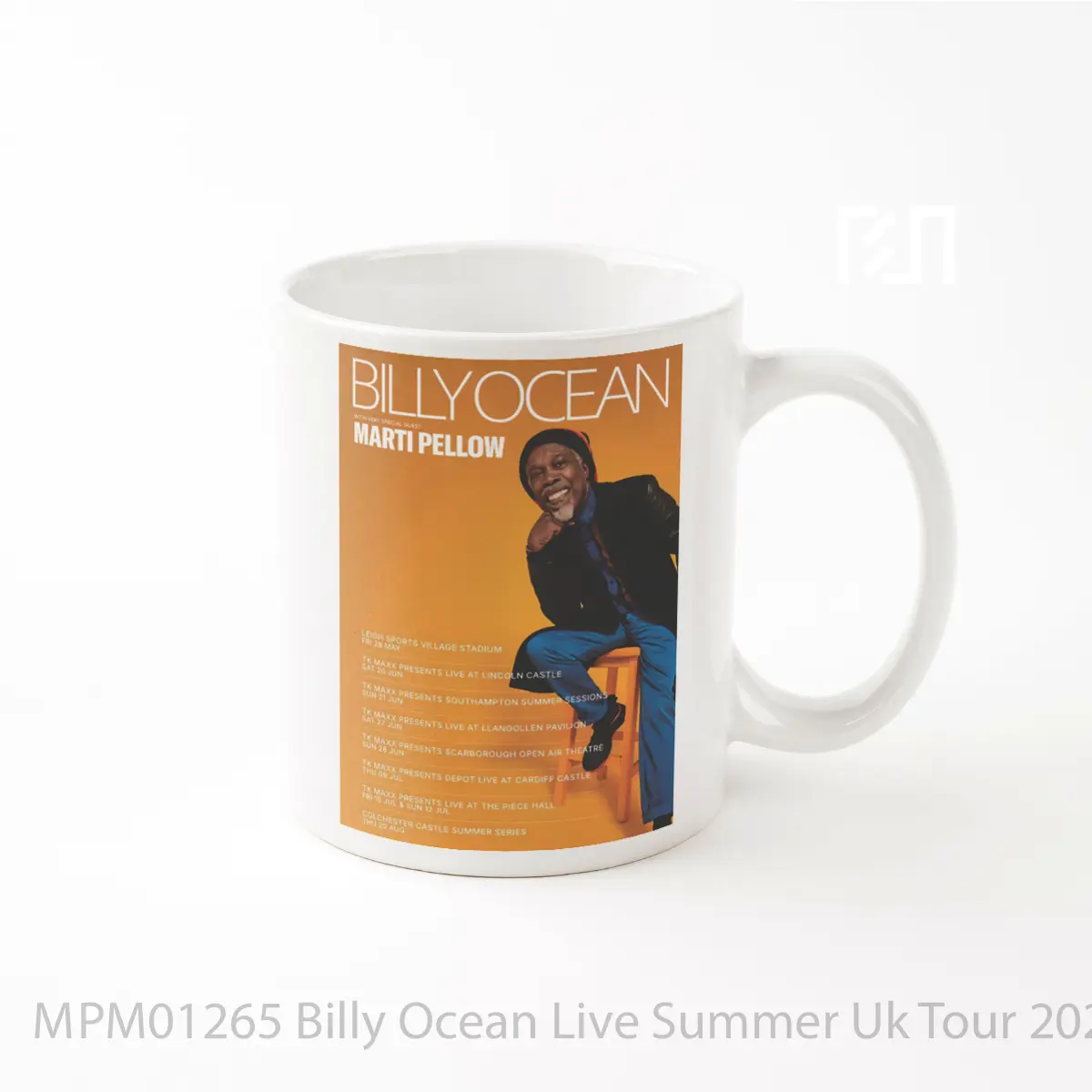Mug Billy Ocean Live Summer Uk Tour 2026 MPM01265