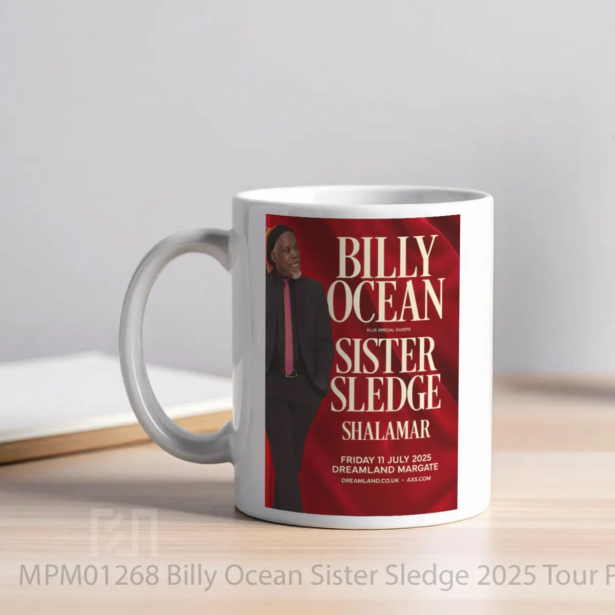 Mug Billy Ocean Sister Sledge 2025 Tour MPM01268 - All-side / Desain