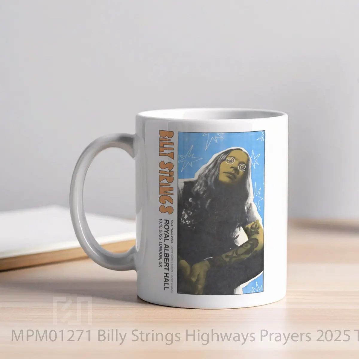 Mug Billy Strings Highways Prayers 2025 Tour MPM01271 - All-side / Desain