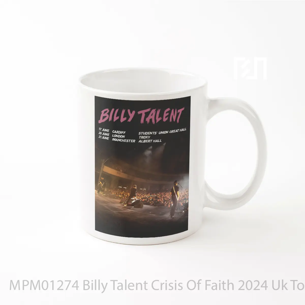 Mug Billy Talent Crisis Of Faith 2024 Uk Tour MPM01274