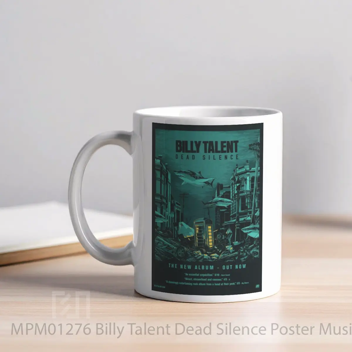 Mug Billy Talent Dead Silence MPM01276 - All-side / Desain