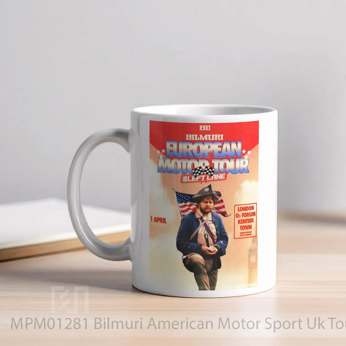 Mug Bilmuri American Motor Sport Uk Tour 2025 London MPM01281 - All-side / Desain