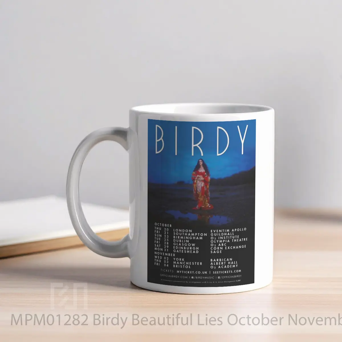 Mug Birdy Beautiful Lies October November 2016 Uk Tour MPM01282 - All-side / Desain