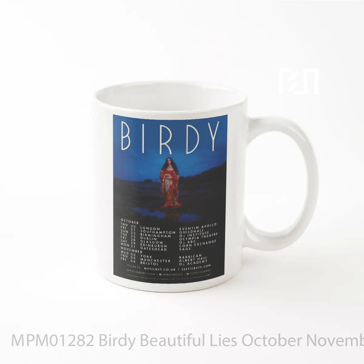 Mug Birdy Beautiful Lies October November 2016 Uk Tour MPM01282