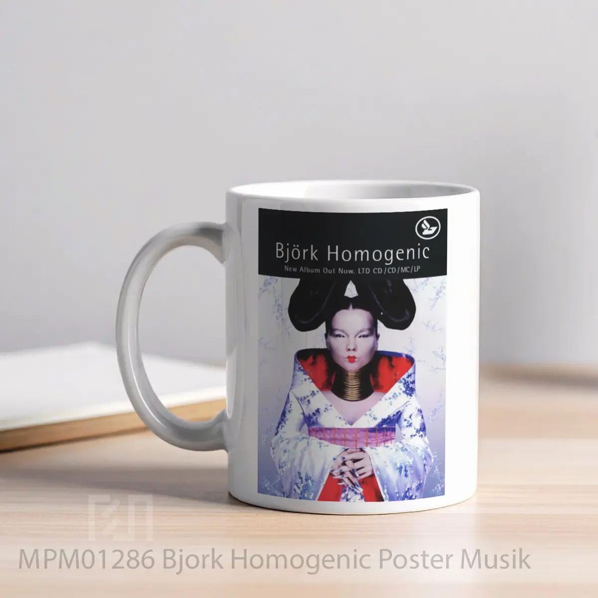 Mug Bjork Homogenic MPM01286 - All-side / Desain