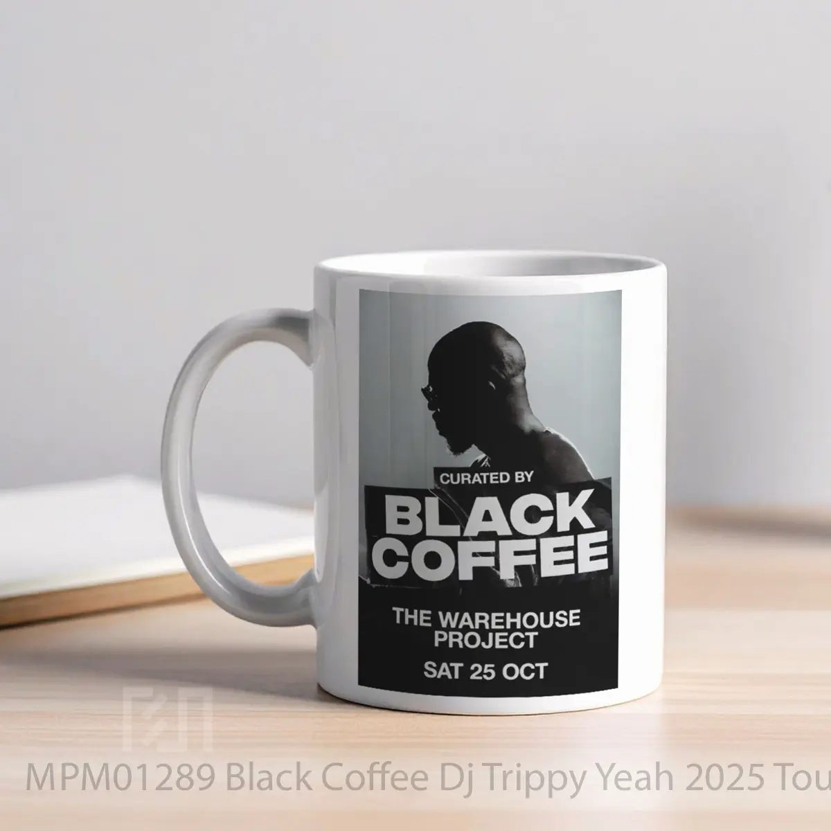 Mug Black Coffee Dj Trippy Yeah 2025 Tour MPM01289 - All-side / Desain