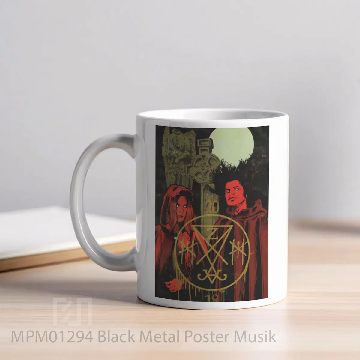 Mug Black Metal MPM01294 - All-side / Desain