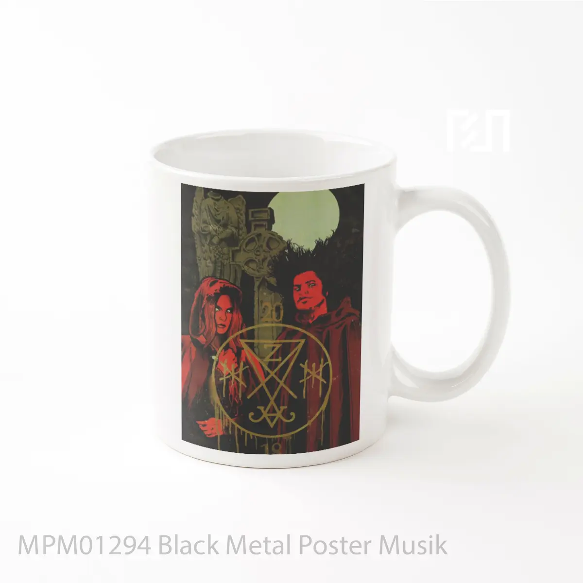 Mug Black Metal MPM01294
