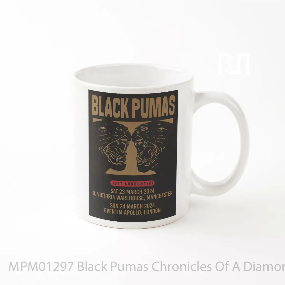 Mug Black Pumas Chronicles Of A Diamond Uk Tour 2024 MPM01297