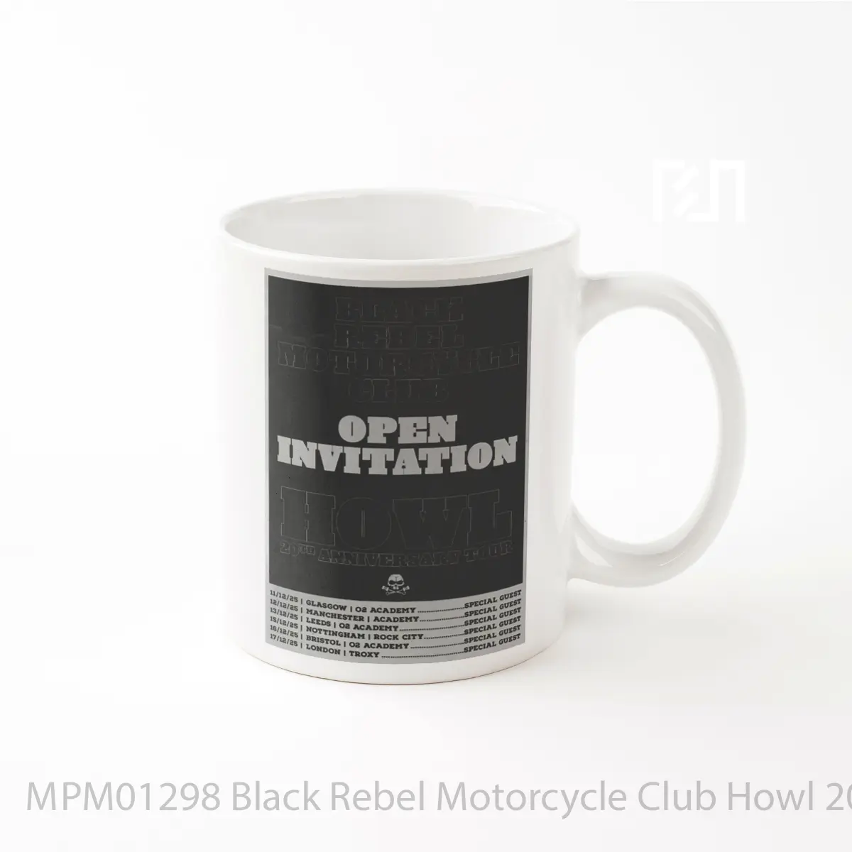 Mug Black Rebel Motorcycle Club Howl 20th Anniversary MPM01298