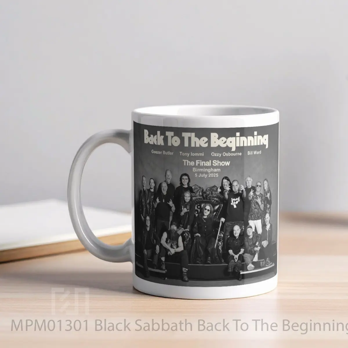 Mug Black Sabbath Back To The Beginning Final Show MPM01301 - All-side / Desain