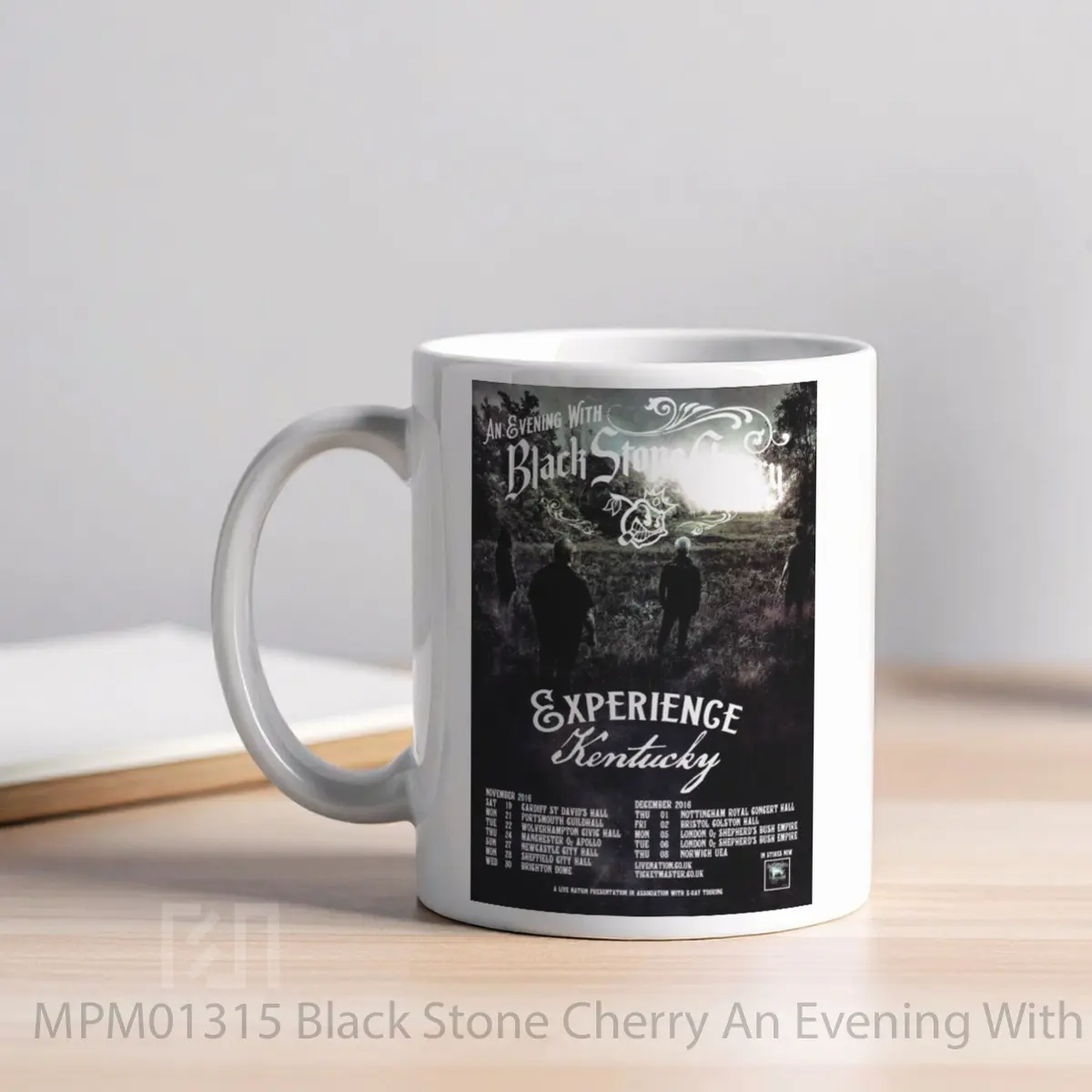 Mug Black Stone Cherry An Evening With Uk Tour 2016 MPM01315 - All-side / Desain