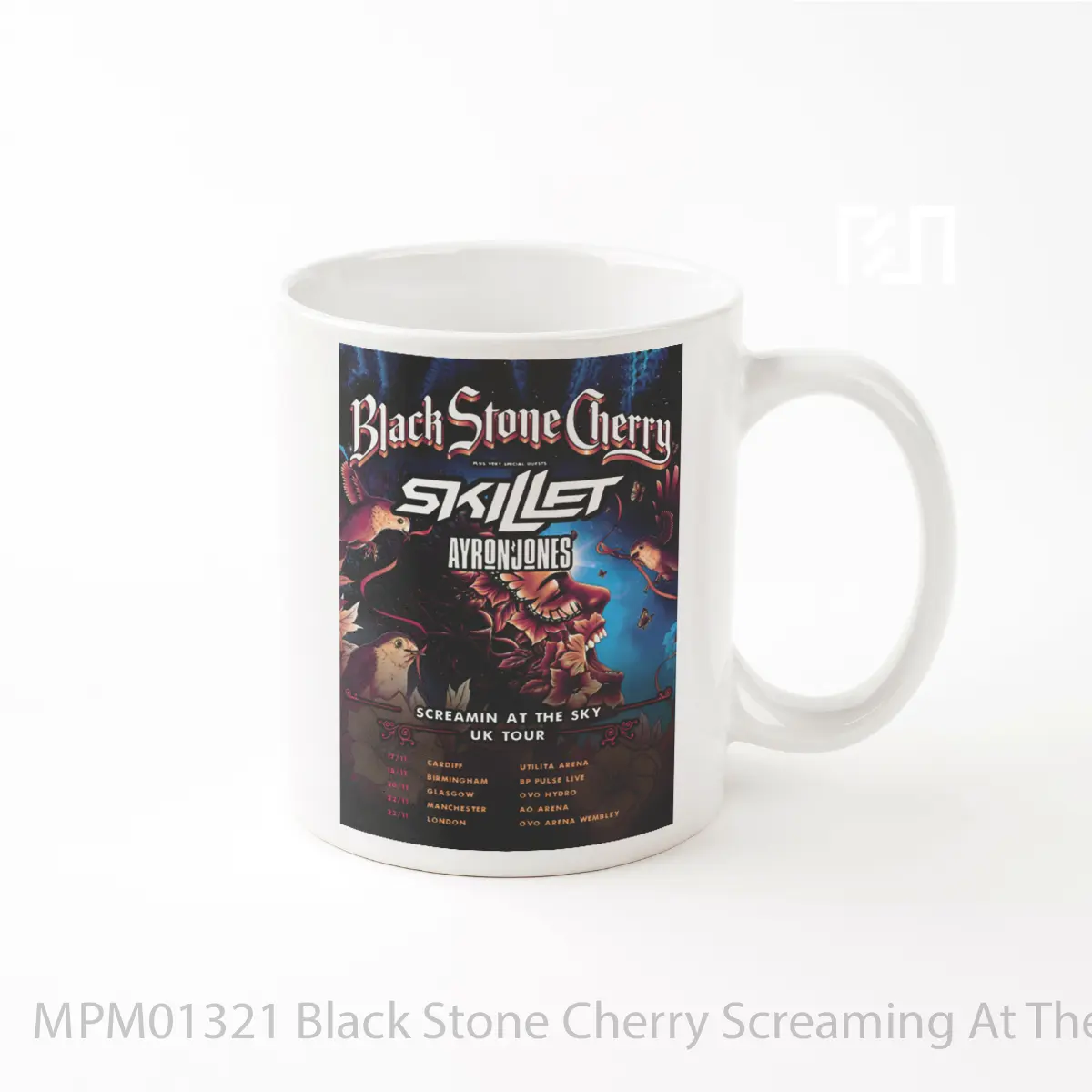 Mug Black Stone Cherry Screaming At The Sky Uk Arena Tour 2024 MPM01321