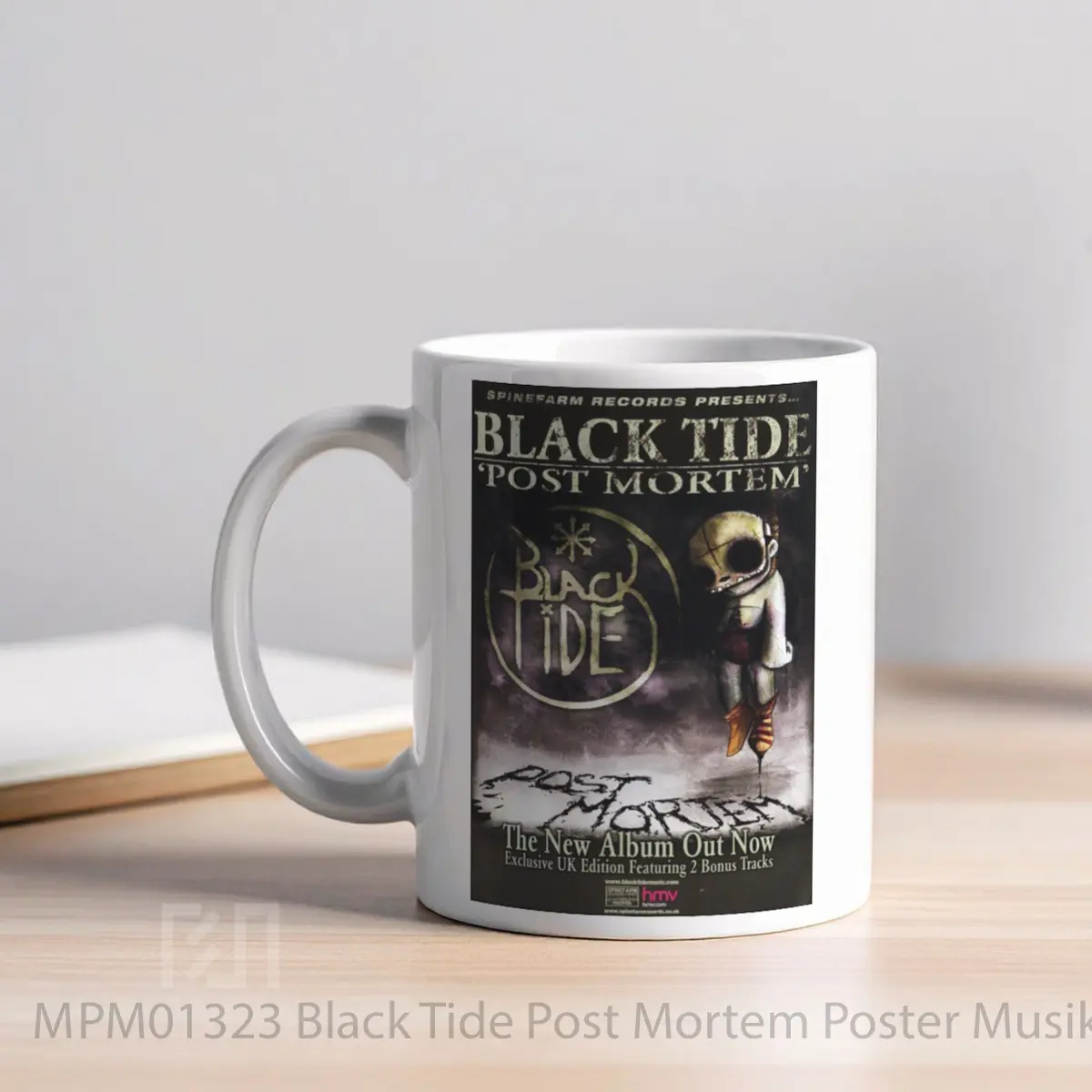 Mug Black Tide Post Mortem MPM01323 - All-side / Desain
