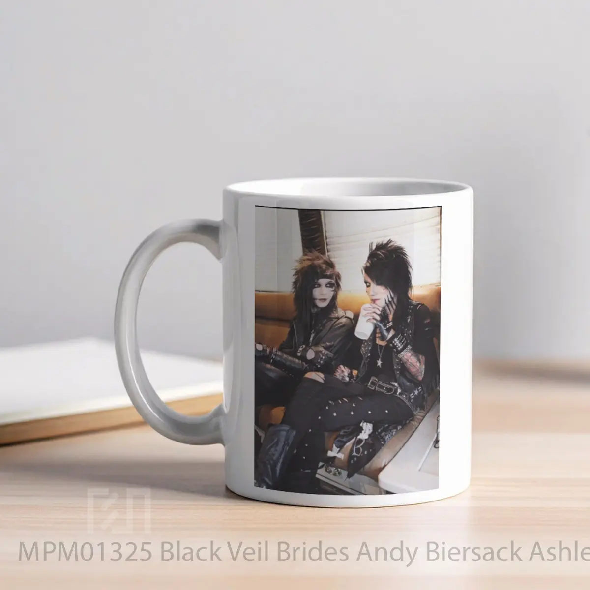 Mug Black Veil Brides Andy Biersack Ashley Purdy Poste MPM01325 - All-side / Desain