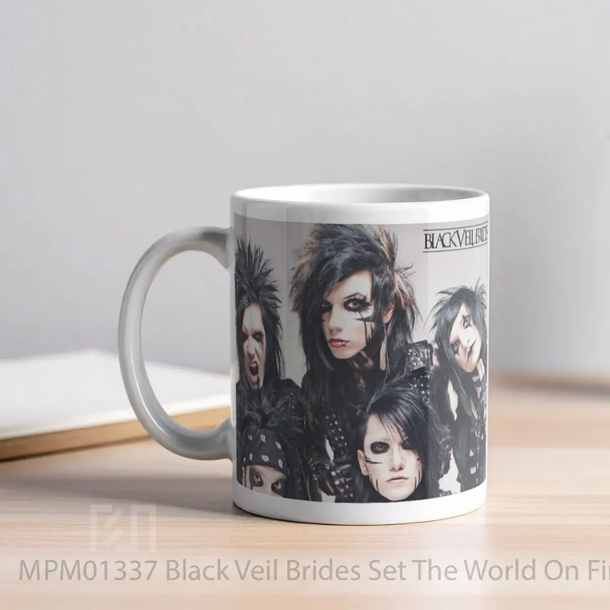 Mug Black Veil Brides Set The World On Fire MPM01337 - All-side / Desain