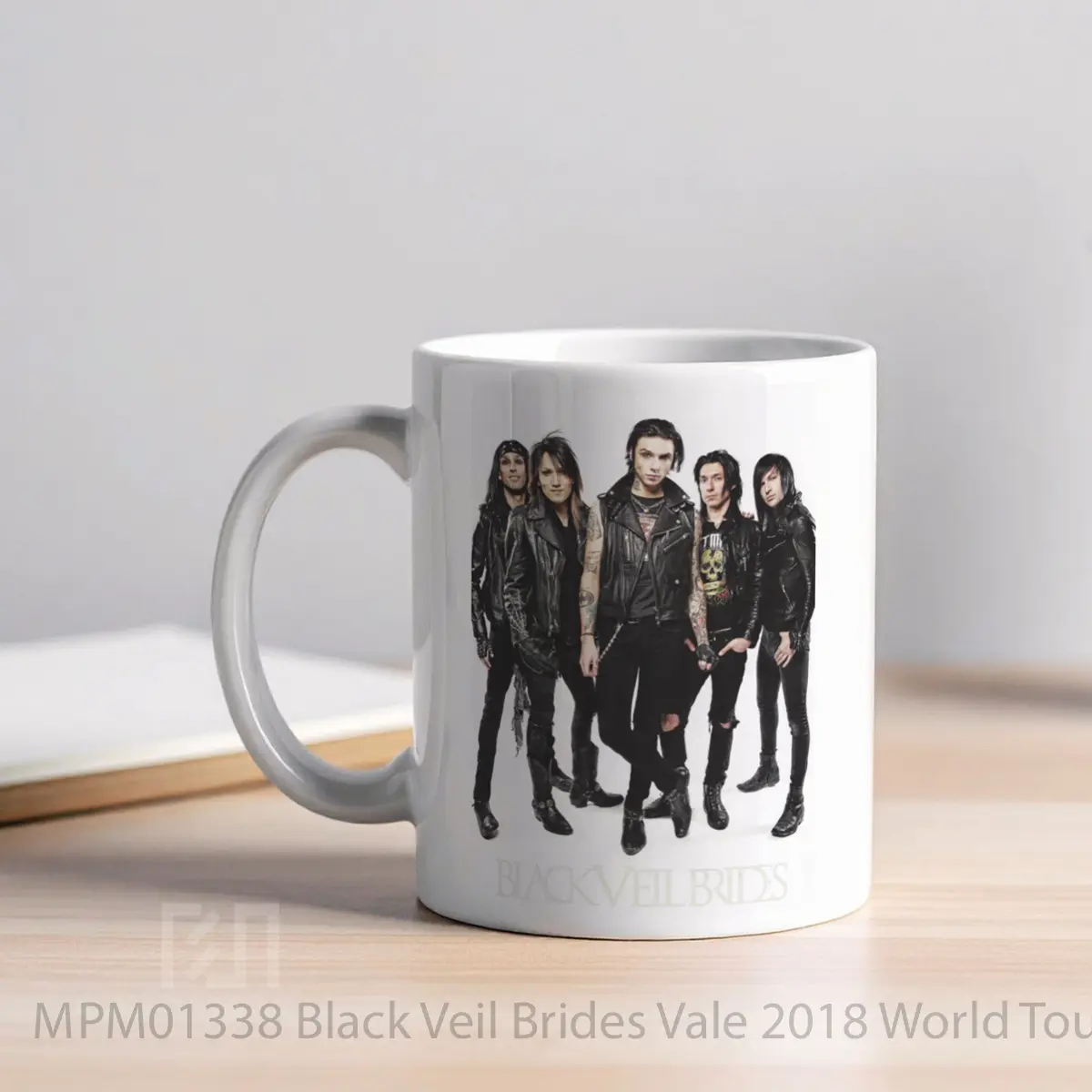Mug Black Veil Brides Vale 2018 World Tour MPM01338 - All-side / Desain