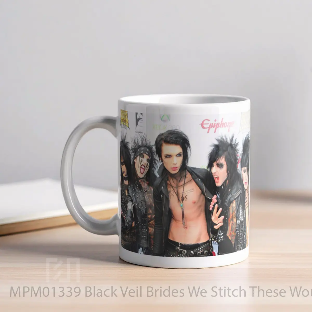 Mug Black Veil Brides We Stitch These Wounds MPM01339 - All-side / Desain