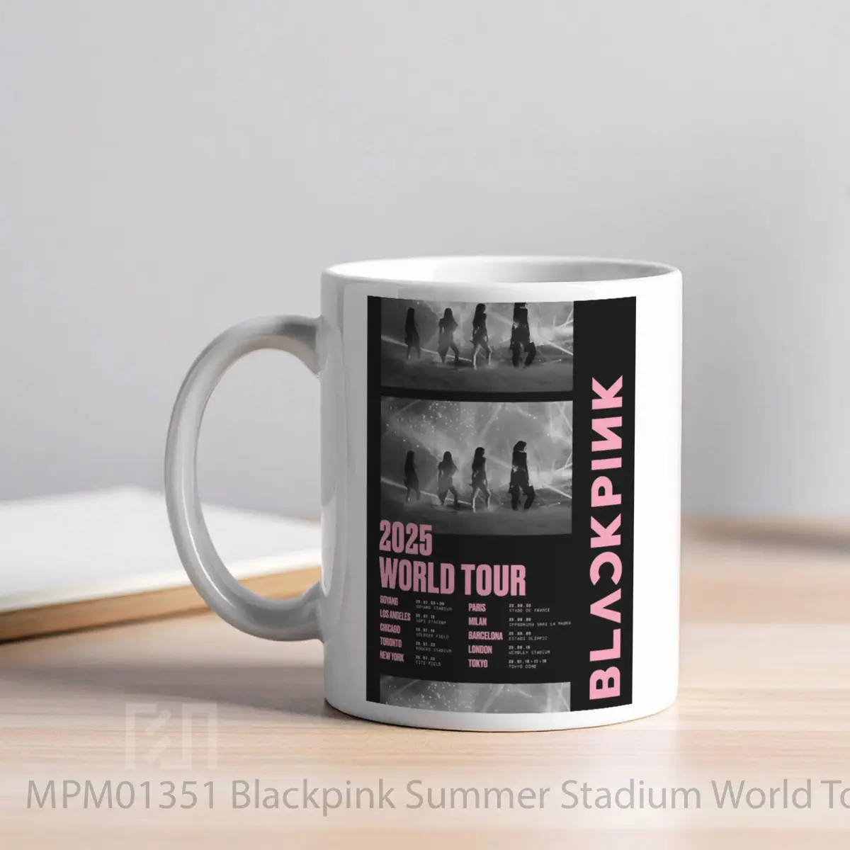 Mug Blackpink Summer Stadium World Tour 2025 MPM01351 - All-side / Desain