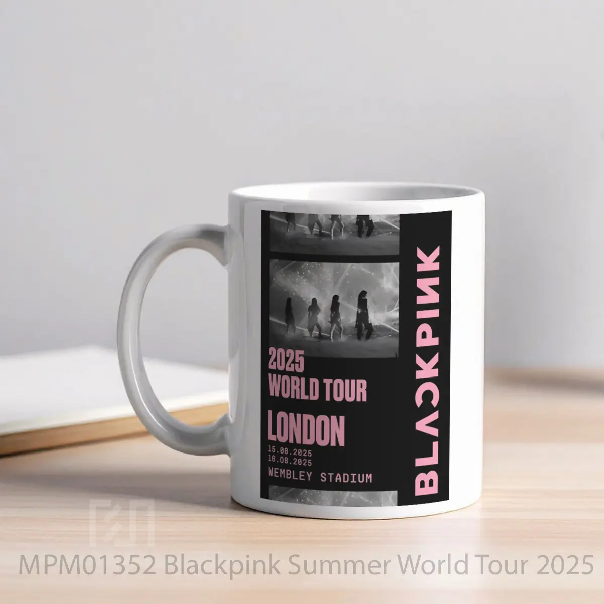 Mug Blackpink Summer World Tour 2025 London Wembley Stadium MPM01352 - All-side / Desain