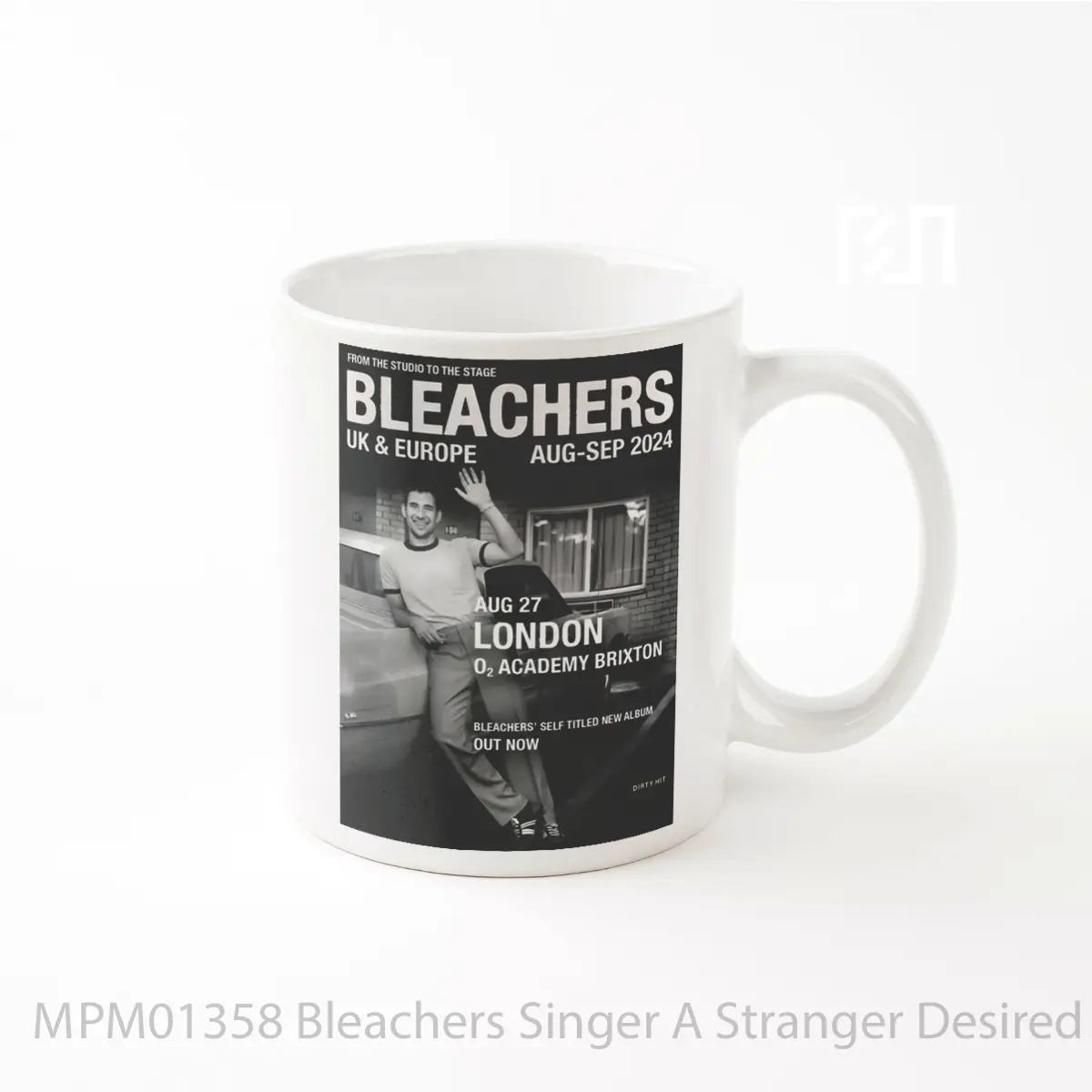 Mug Bleachers Singer A Stranger Desired 2024 Tour MPM01358