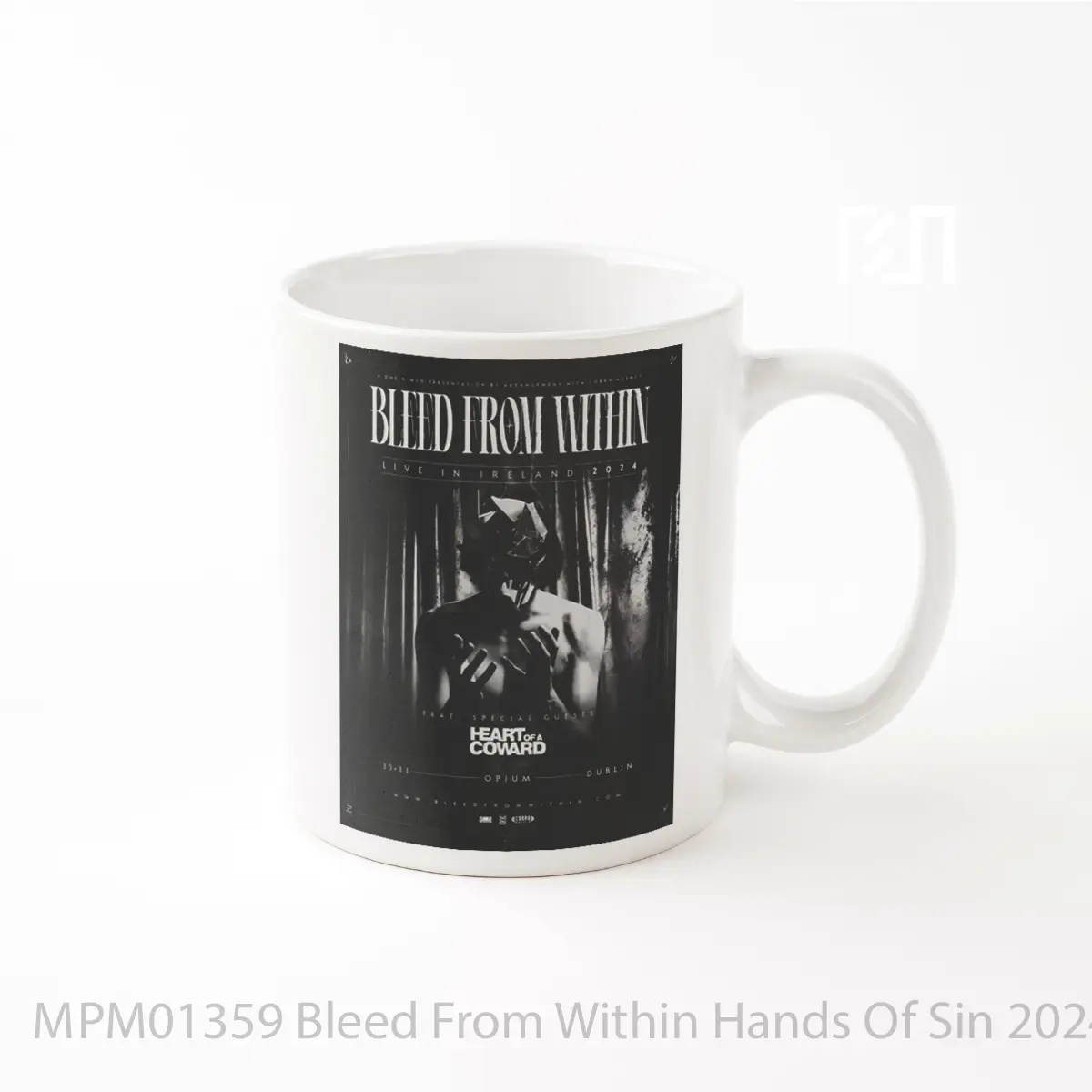 Mug Bleed From Within Hands Of Sin 2024 Tour MPM01359