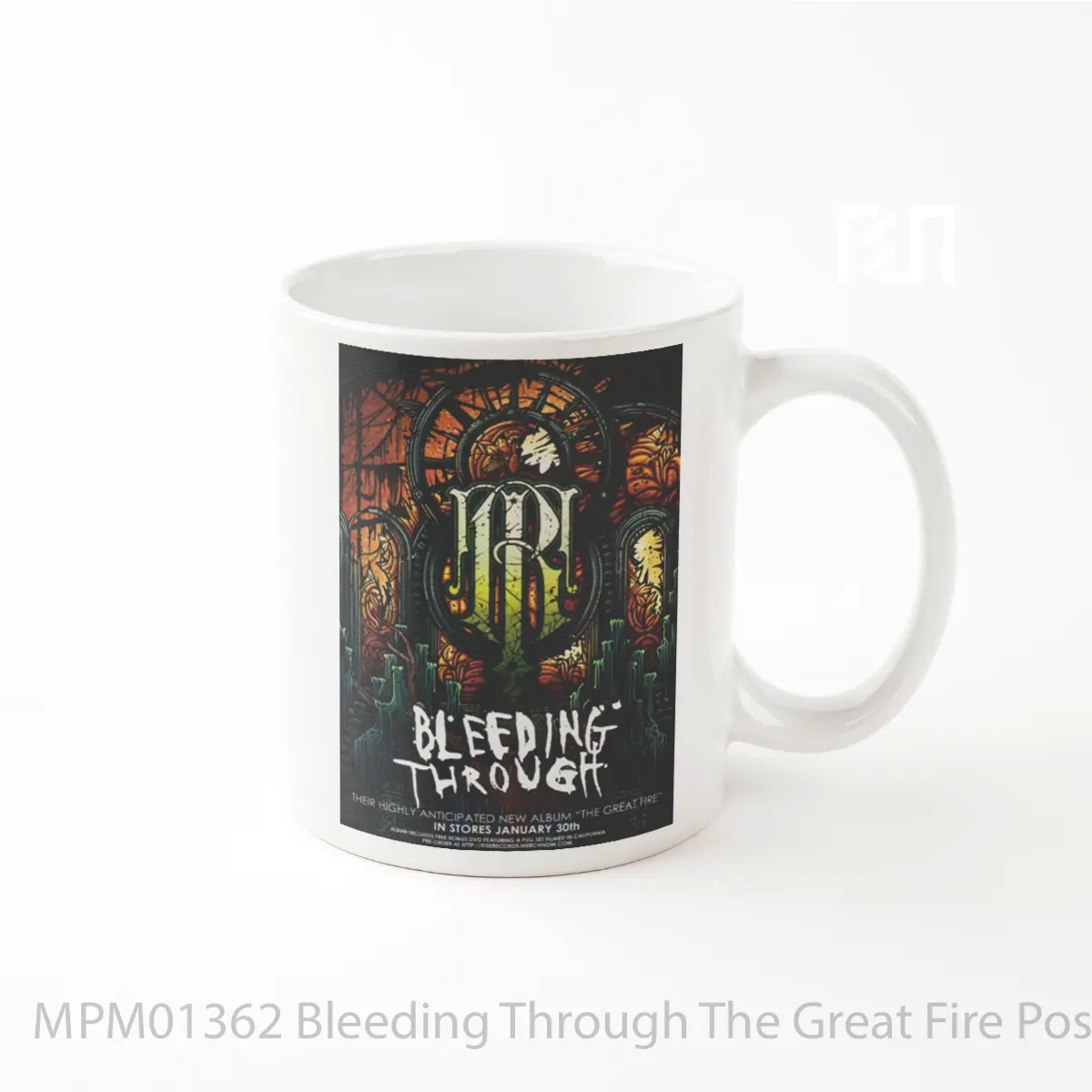 Mug Bleeding Through The Great Fire MPM01362