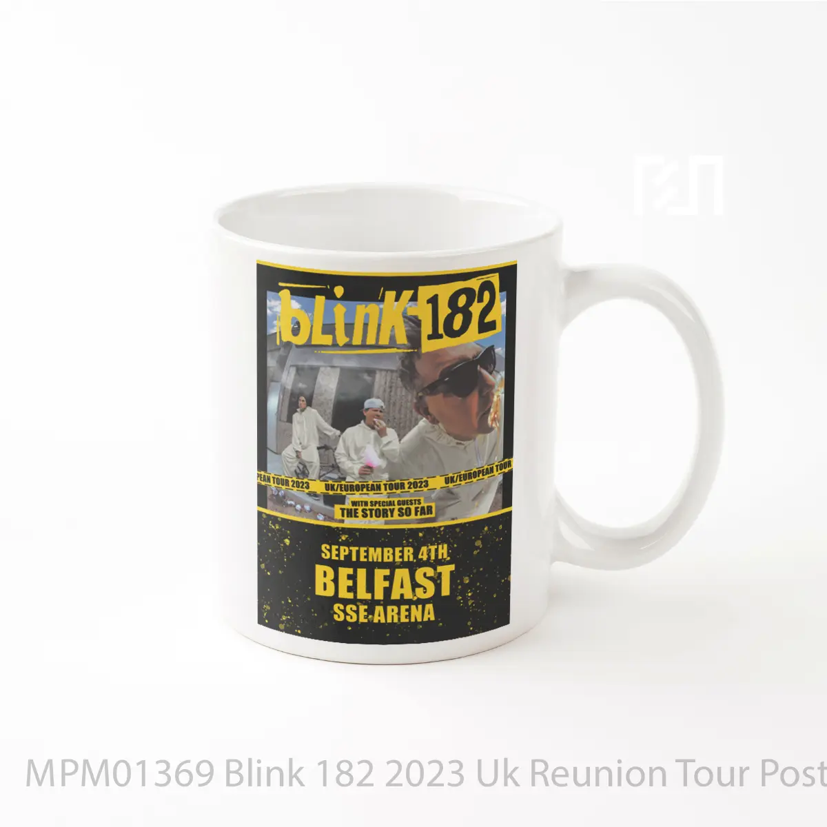 Mug Blink 182 2023 Uk Reunion Tour MPM01369