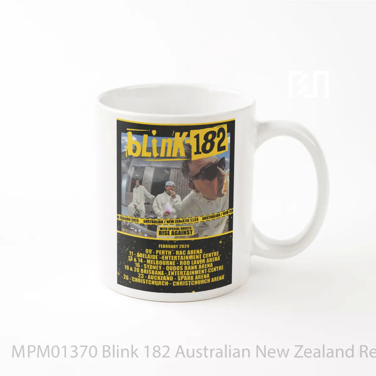 Mug Blink 182 Australian New Zealand Reunion Tour 2024 MPM01370