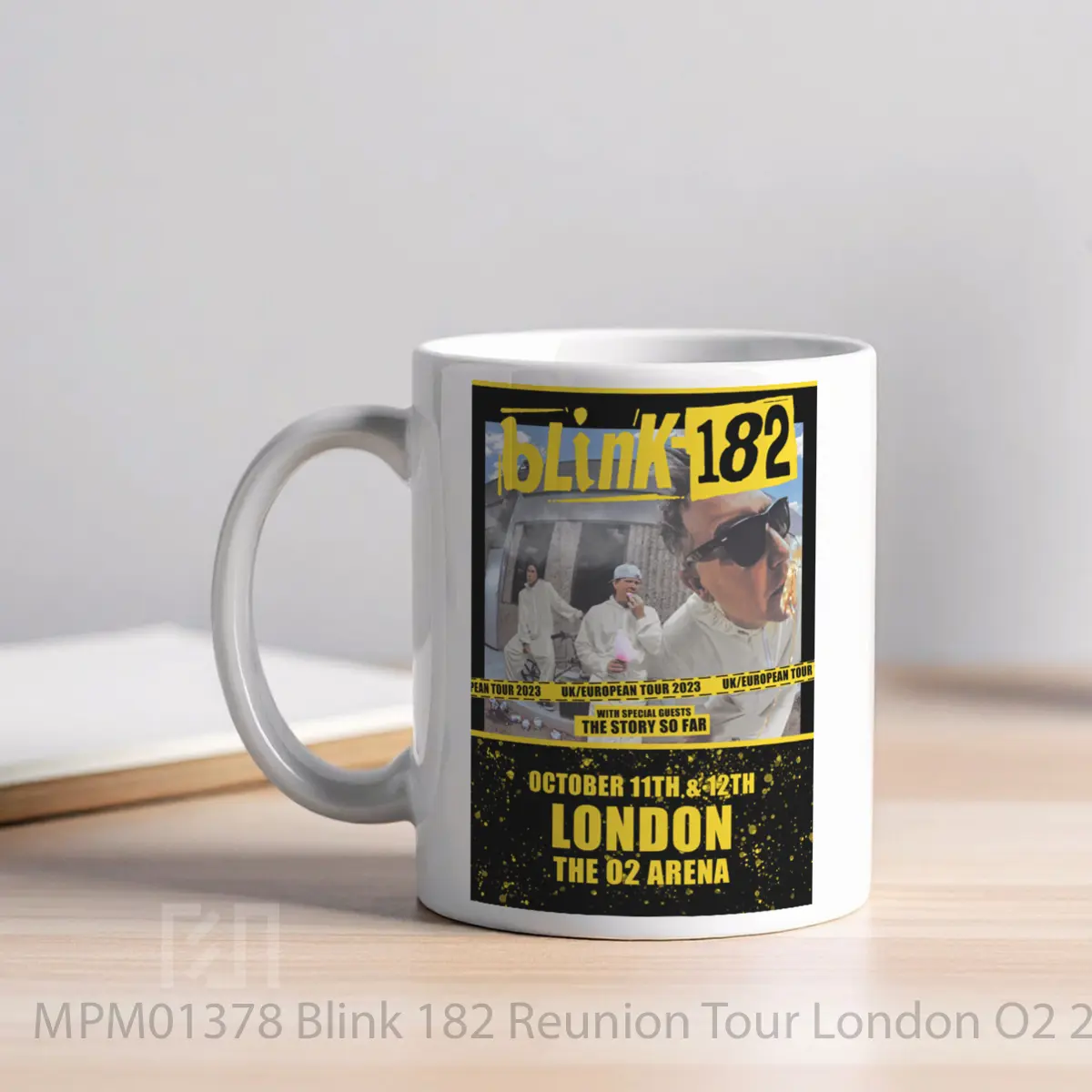 Mug Blink 182 Reunion Tour London O2 2023 MPM01378 - All-side / Desain