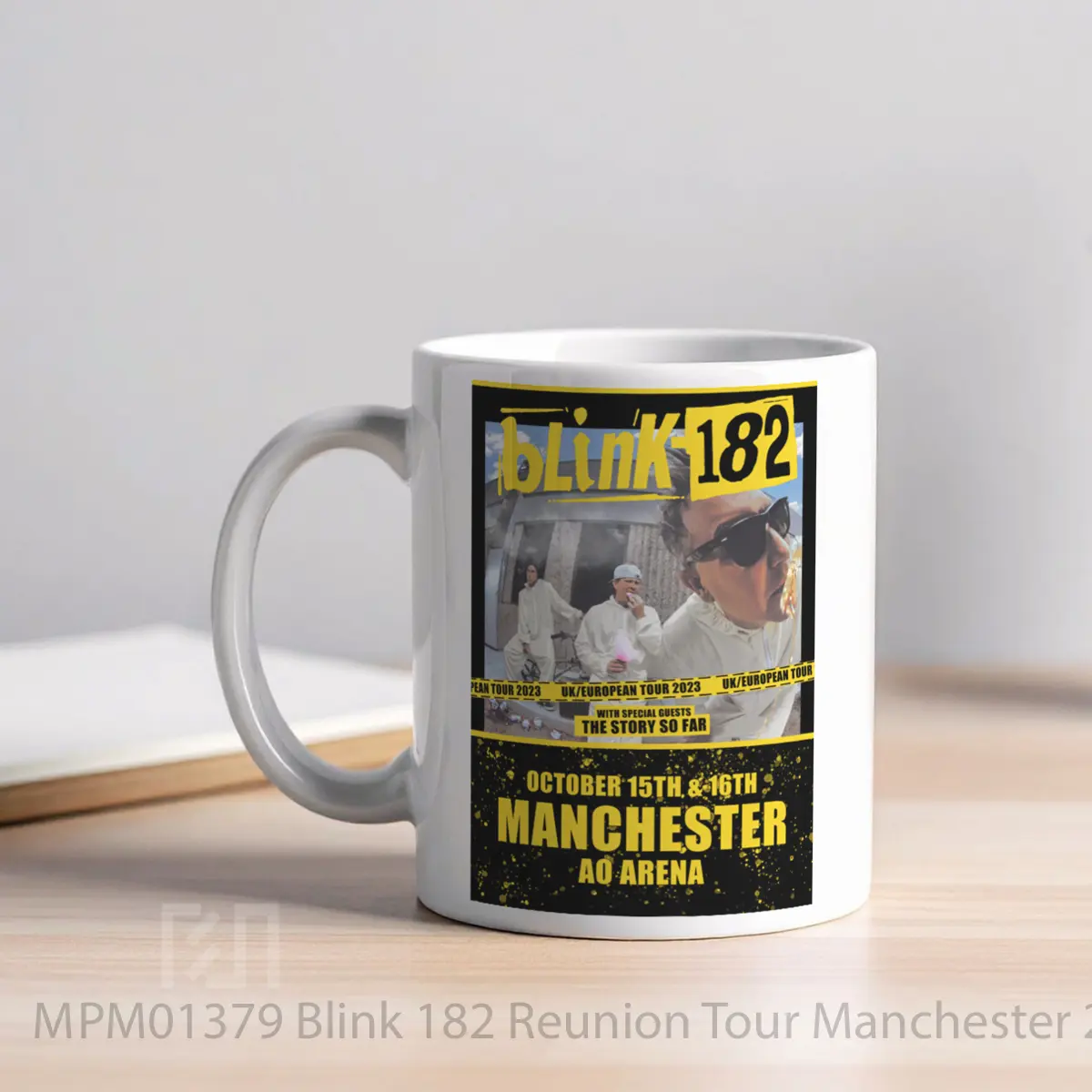 Mug Blink 182 Reunion Tour Manchester 2023 MPM01379 - All-side / Desain