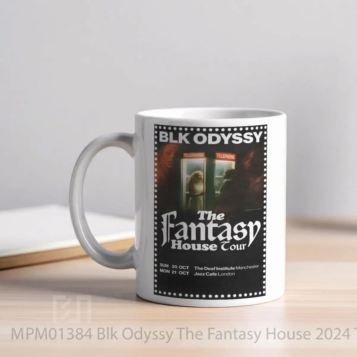 Mug Blk Odyssy The Fantasy House 2024 Tour MPM01384 - All-side / Desain