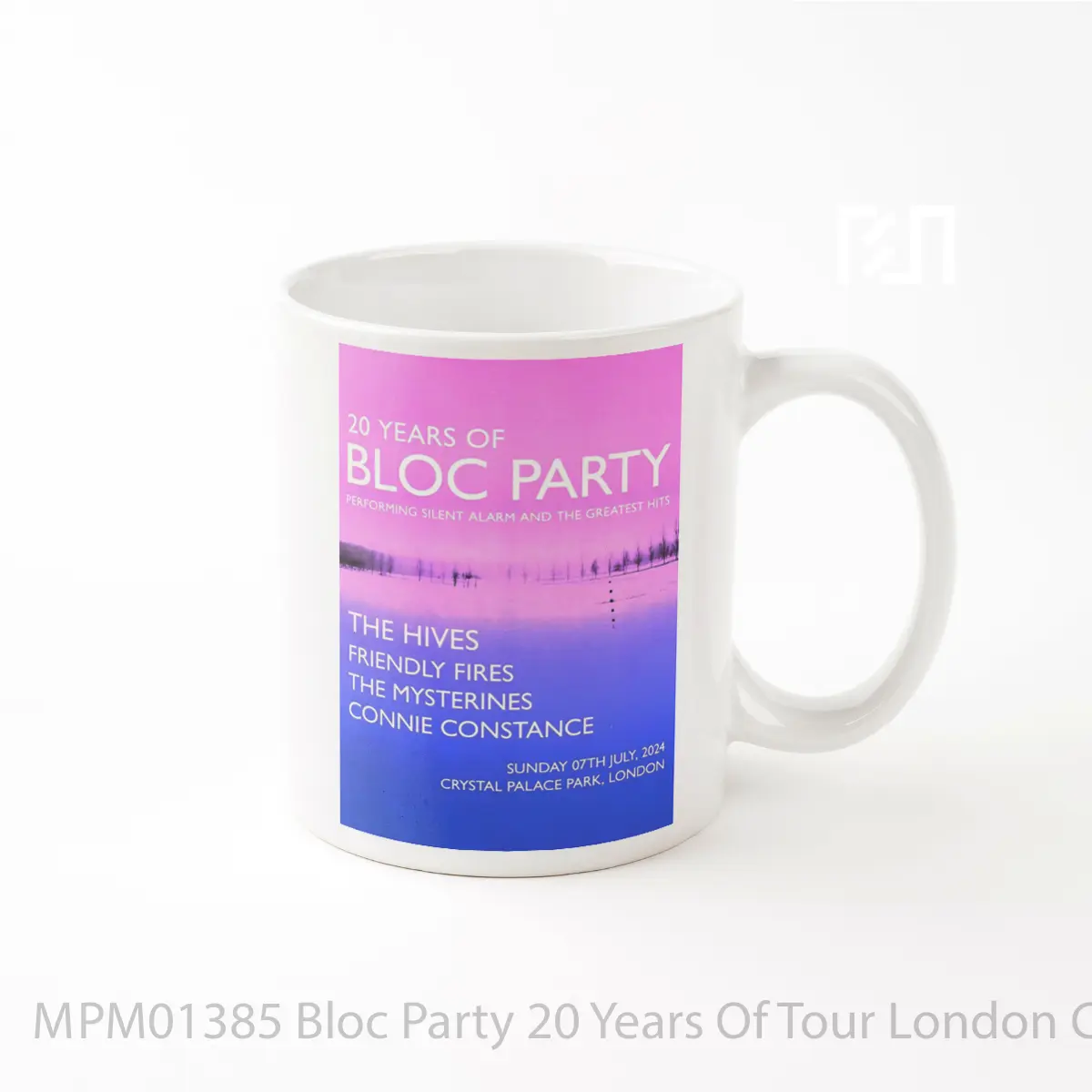 Mug Bloc Party 20 Years Of Tour London Crystal Palace MPM01385