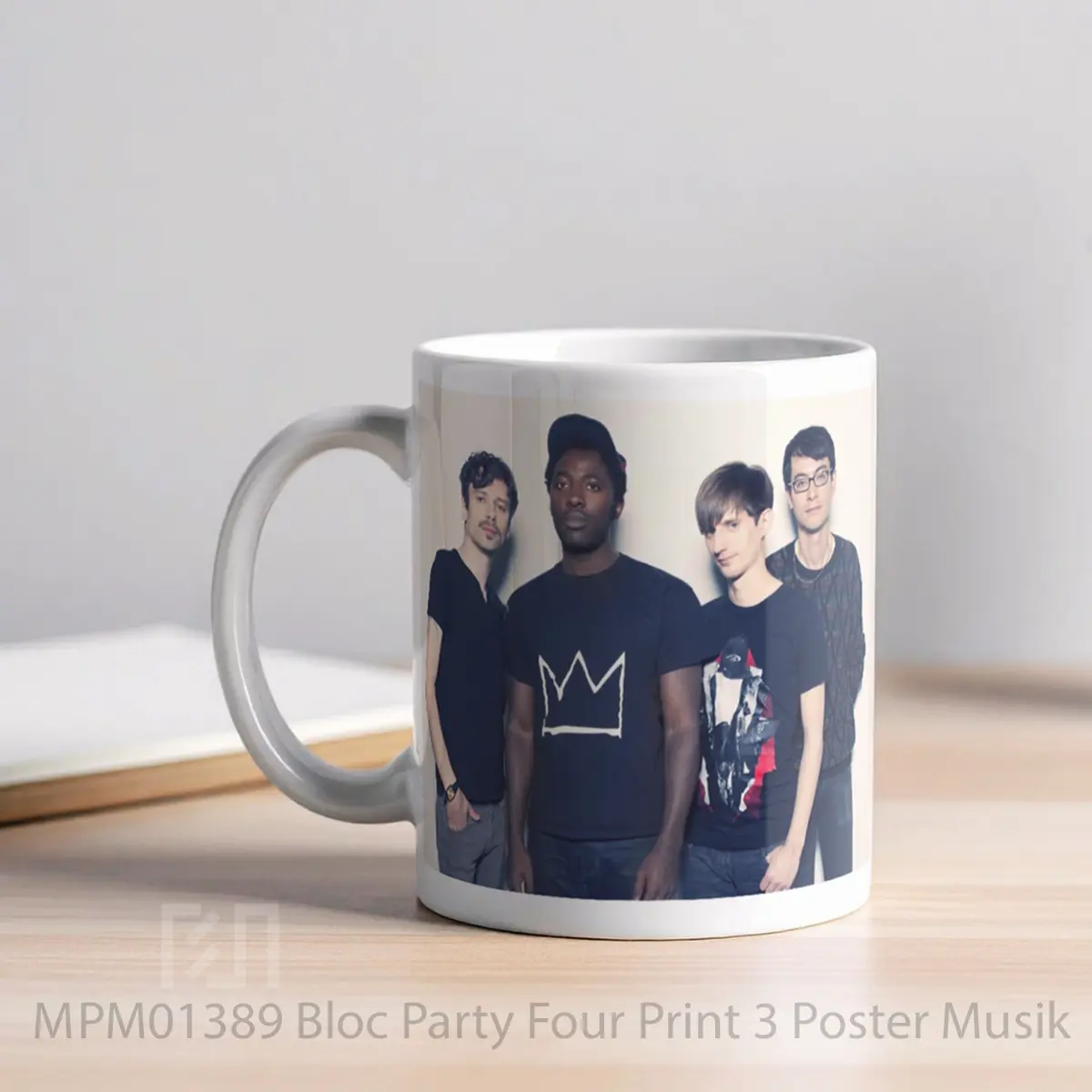 Mug Bloc Party Four Print 3 MPM01389 - All-side / Desain