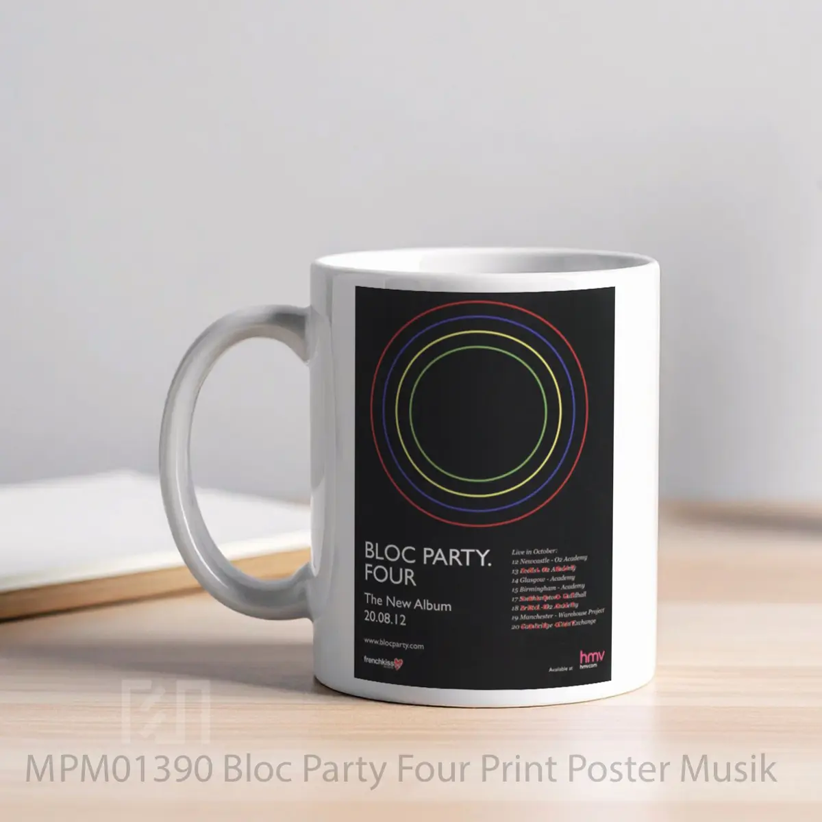 Mug Bloc Party Four Print MPM01390 - All-side / Desain