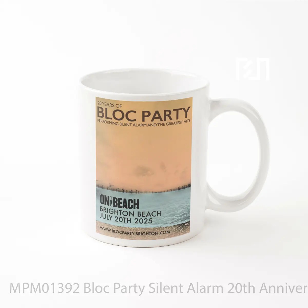 Mug Bloc Party Silent Alarm 20th Anniversary Tour 2025 MPM01392
