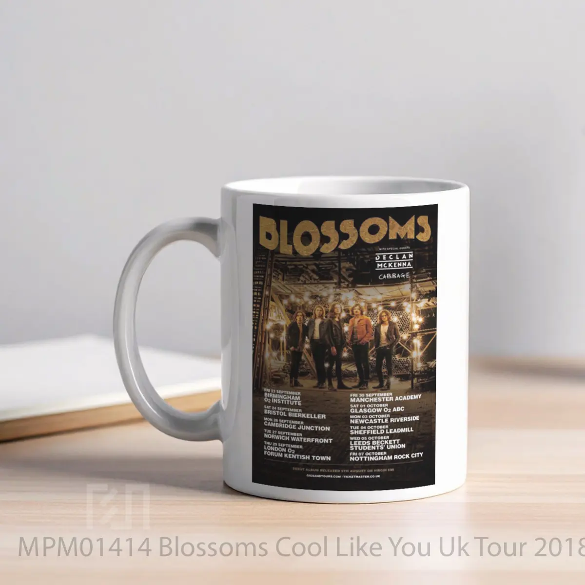 Mug Blossoms Cool Like You Uk Tour 2018 MPM01414 - All-side / Desain