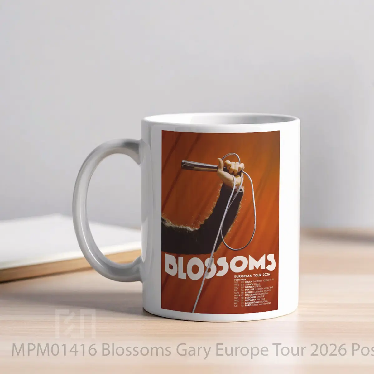Mug Blossoms Gary Europe Tour 2026 MPM01416 - All-side / Desain